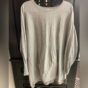 Garnet Hill Kangaroo Pocket Tunic Sweater